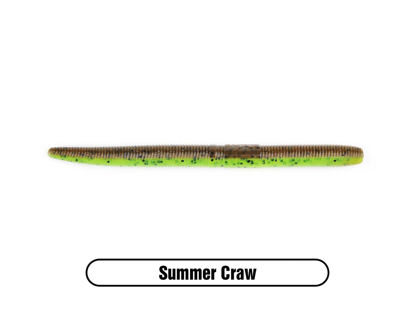 Soft Plastic Stick Worm Bait for Largemouth Bass Fishing, Smallmouth Bass and Walleye Fishing Lure