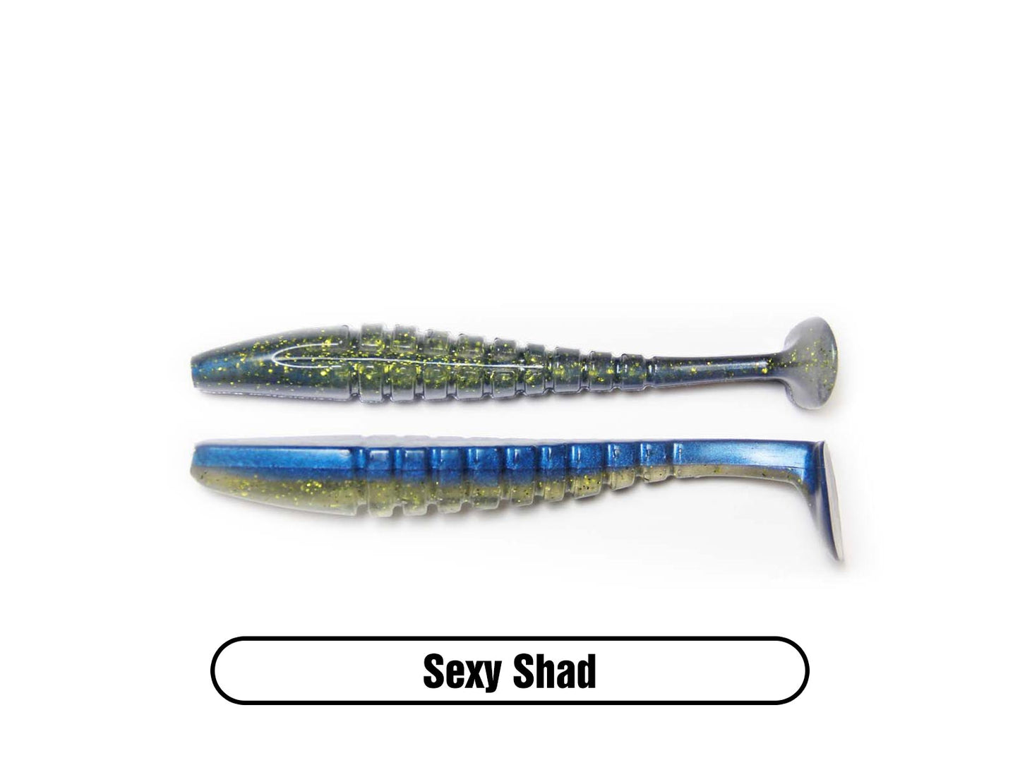  Soft Plastic Swimbait for Largemouth Bass Fishing, Smallmouth Bass and Walleye Fishing Lure