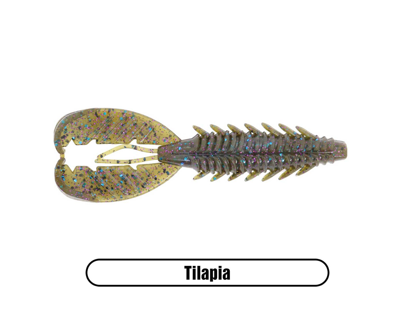 Soft Plastic Craw Bait for Largemouth Bass Fishing, Smallmouth Bass Fishing and Walleye Fishing Lure