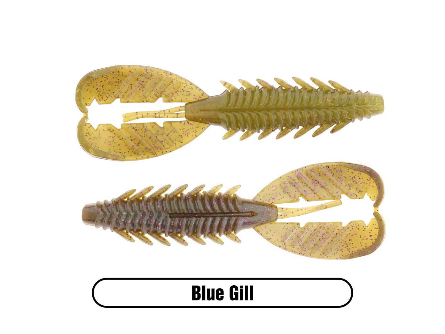 Soft Plastic Craw Bait for Largemouth Bass Fishing, Smallmouth Bass Fishing and Walleye Fishing Lure