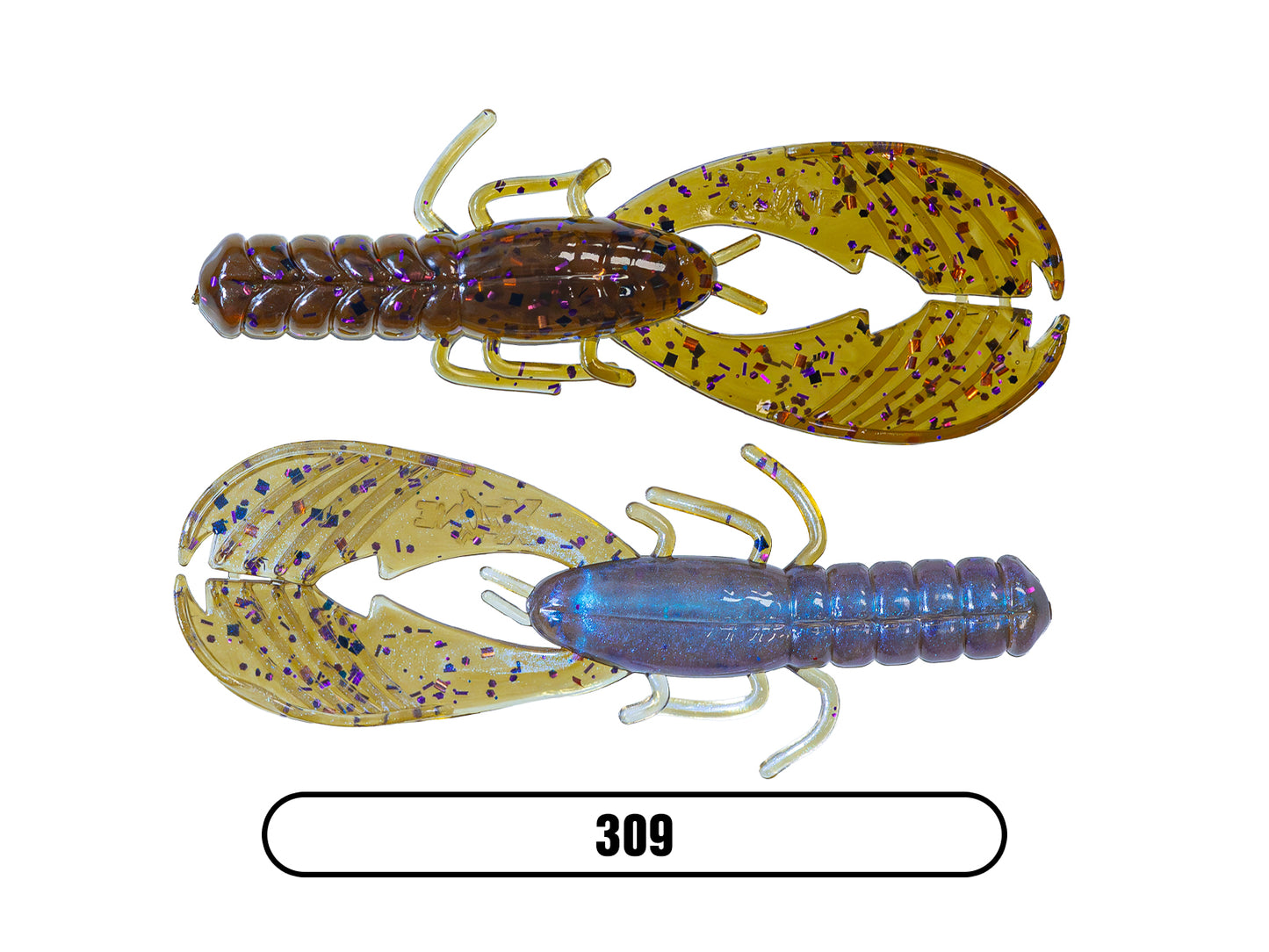 Muscle Back Finesse Craw 3.25" (8 Pack)