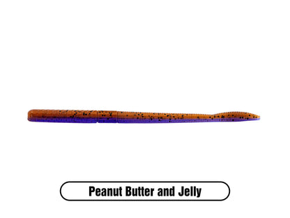 MB Fat Finesse Worm 6" (8 Pack)