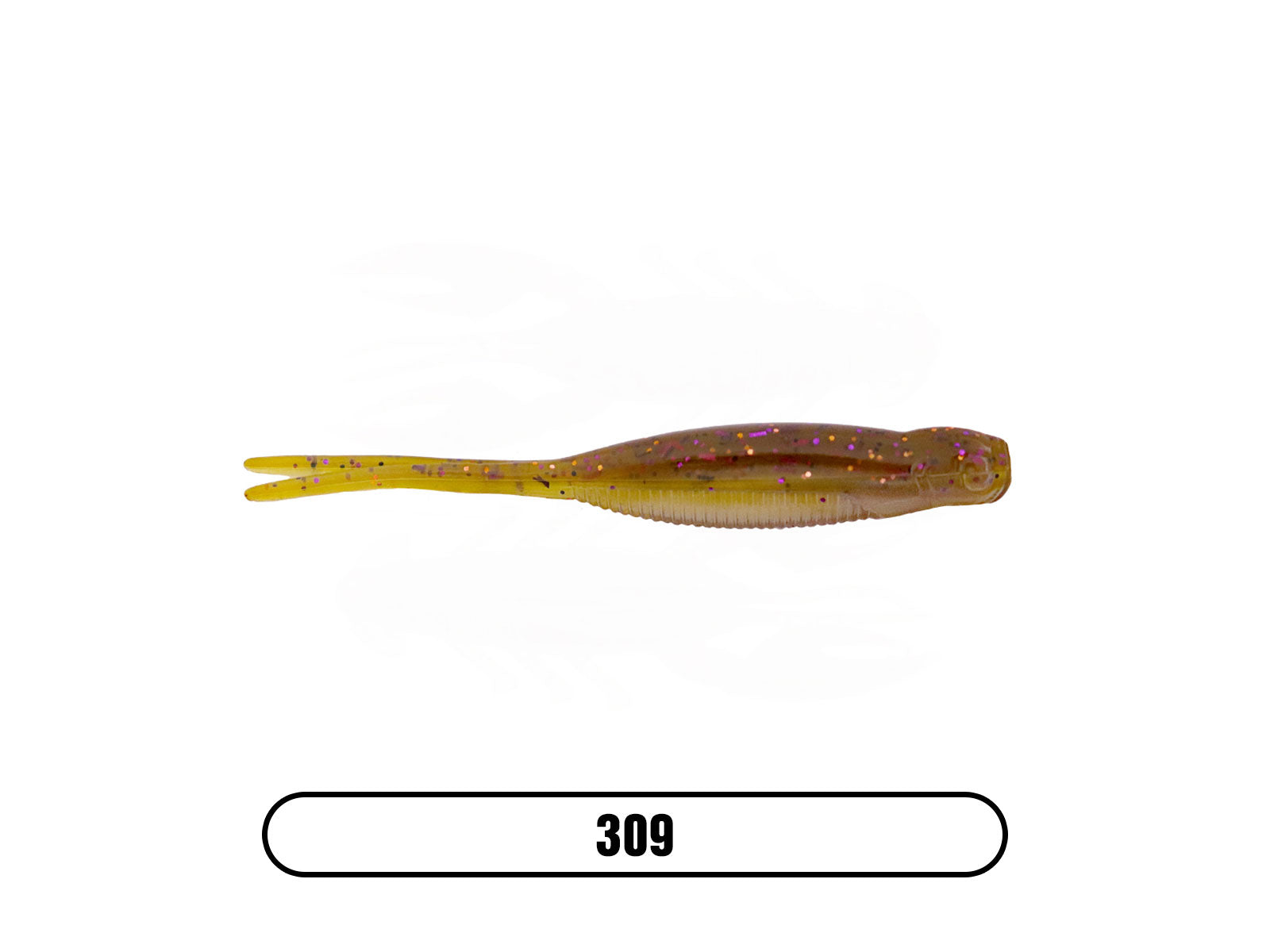 Soft Plastic Minnow Drop Shot Bait for Largemouth Bass Fishing, Smallmouth Bass Fishing and Walleye Fishing Lure