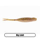 Soft Plastic Minnow Drop Shot Bait for Largemouth Bass Fishing, Smallmouth Bass Fishing and Walleye Fishing Lure