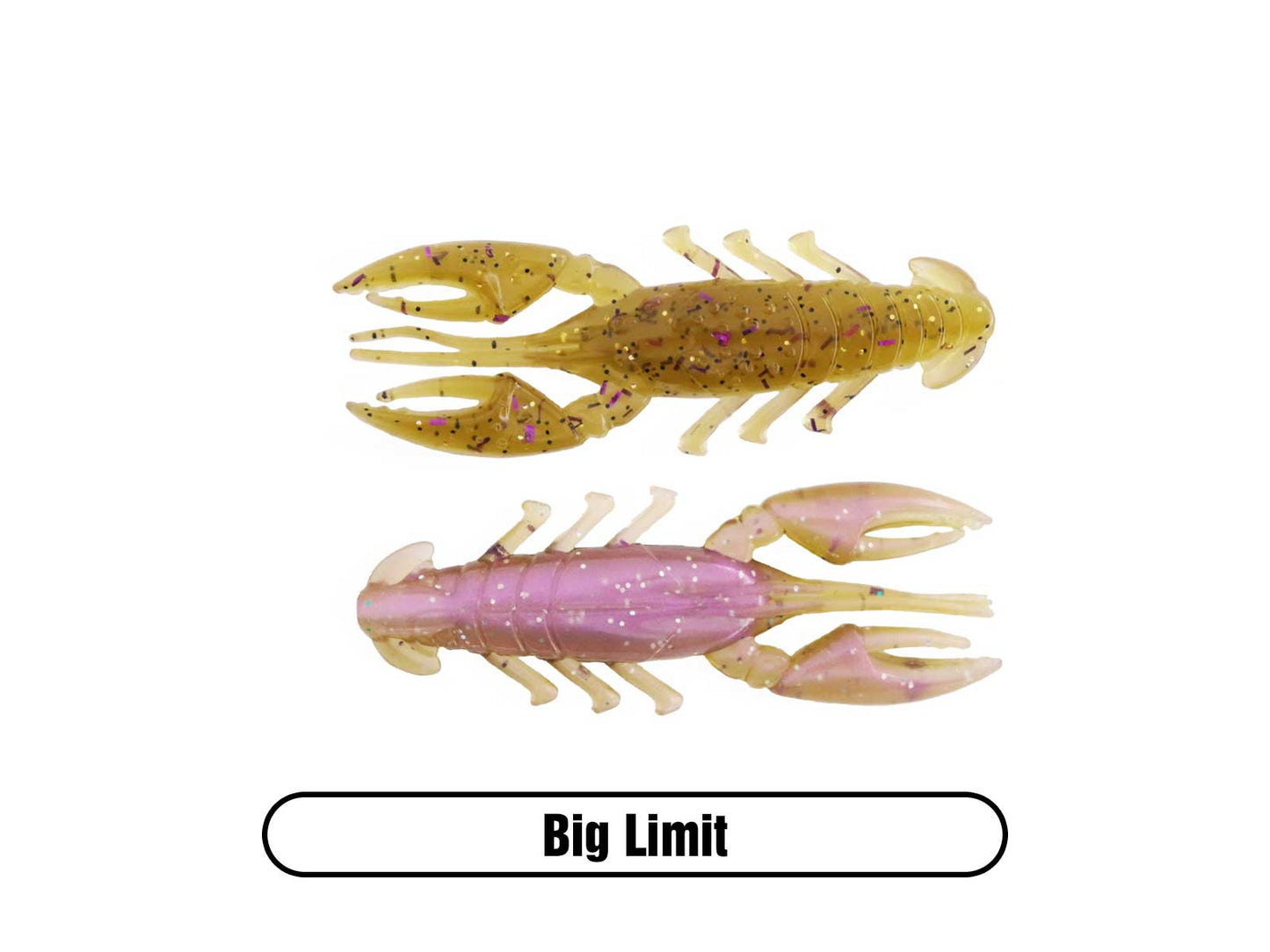 Soft Plastic Craw Bait for Largemouth Bass Fishing, Smallmouth Bass Fishing and Walleye Fishing Lure