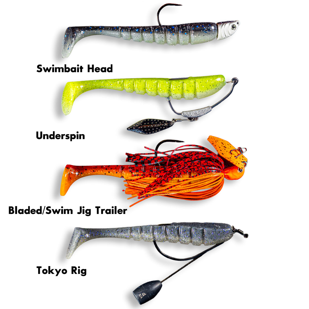 Swammer 4" (6 Pack)
