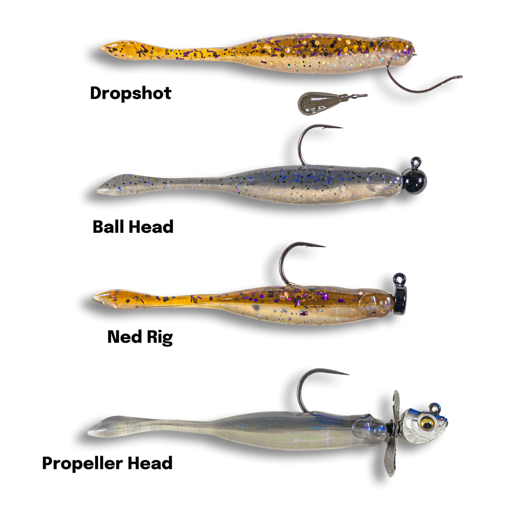Hot Shot Minnow 3.25" (8 Pack)