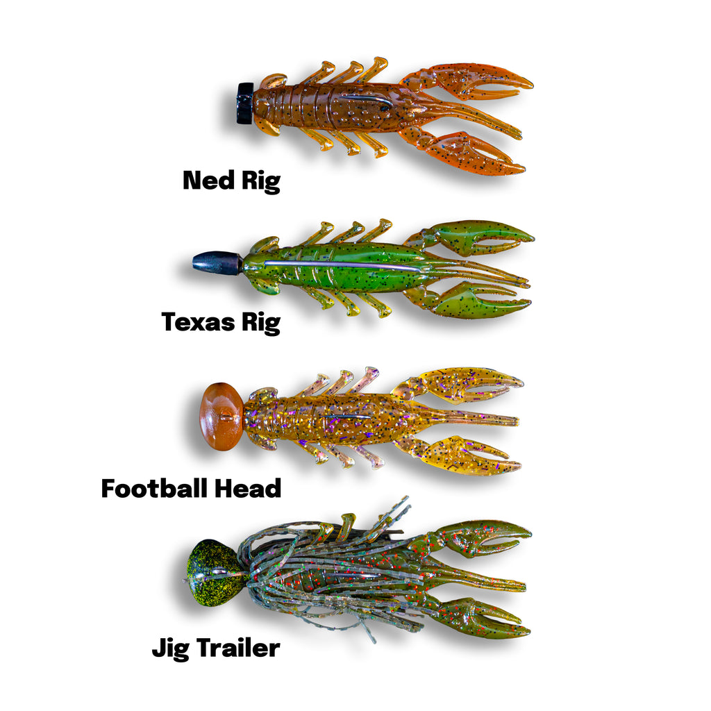 Scented Stealth Craw 2.5" (6 Pack)