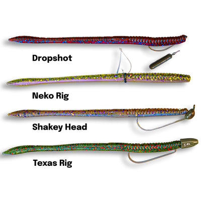 Deception Worm 6" (12 Pack)