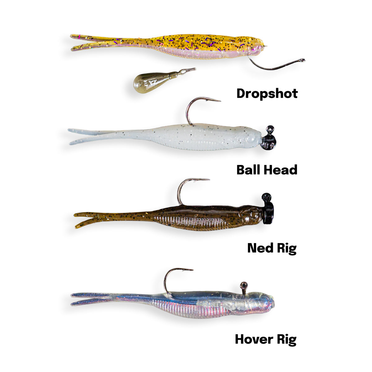 Scented Stealth Minnow 2.75" (9 Pack)