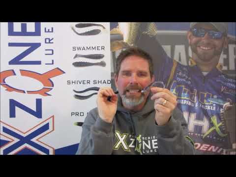 A breakdown of the Swammer by X Zone Lures, a Soft Plastic Swimbait used for Bass Fishing