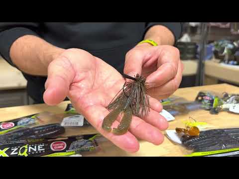 Carl Jocumsen Breaks down the Adrenaline Craw Jr. by X Zone Lures, a soft plastic craw bait used for bass fishing