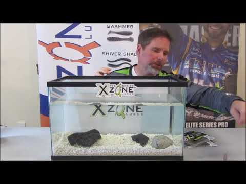 A breakdown of the Slammer by X Zone Lures, a Soft Plastic goby drop shot bait used for Bass Fishing