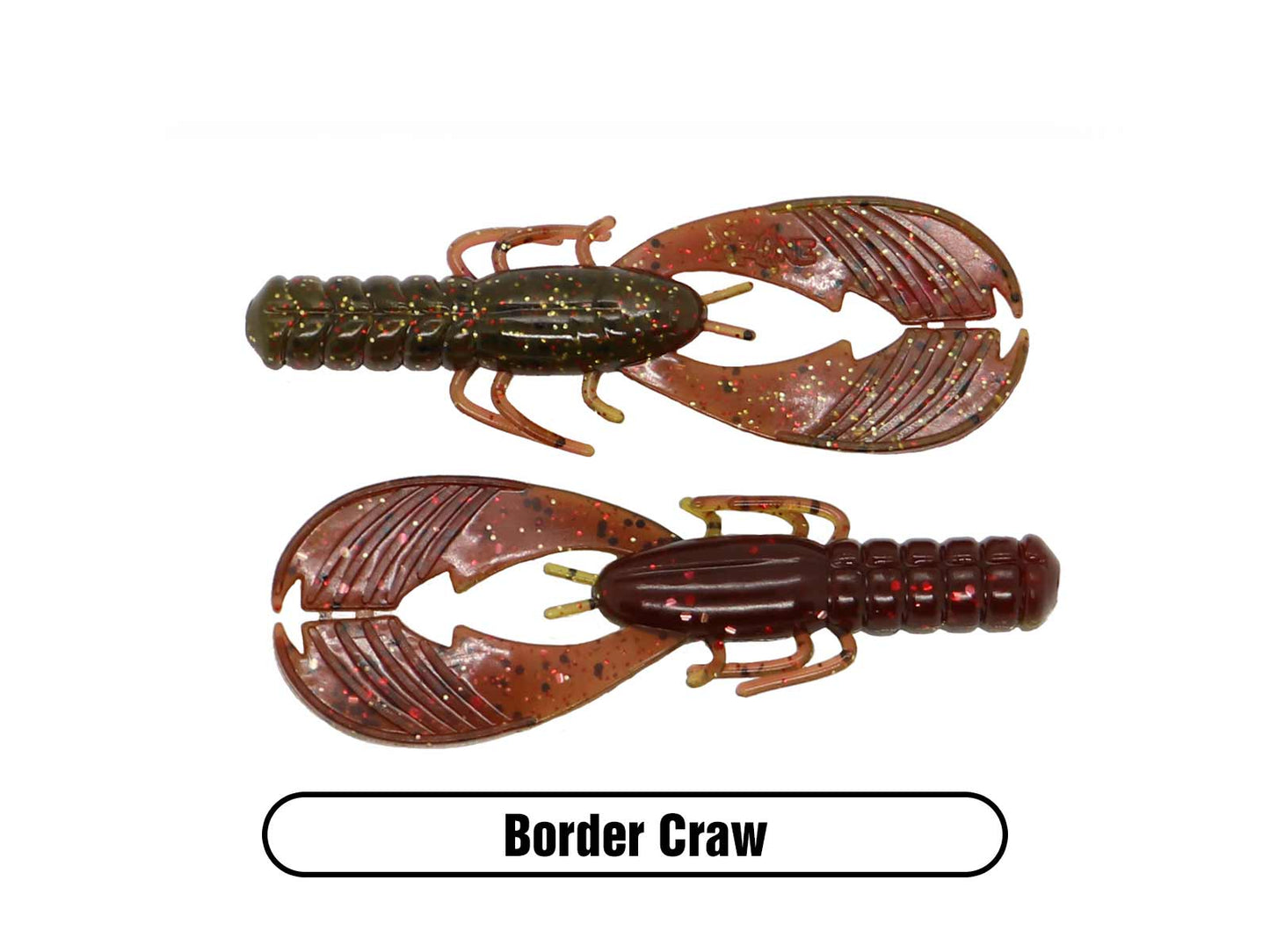 Soft Plastic Craw Bait for Largemouth Bass Fishing, Smallmouth Bass Fishing and Walleye Fishing Lure