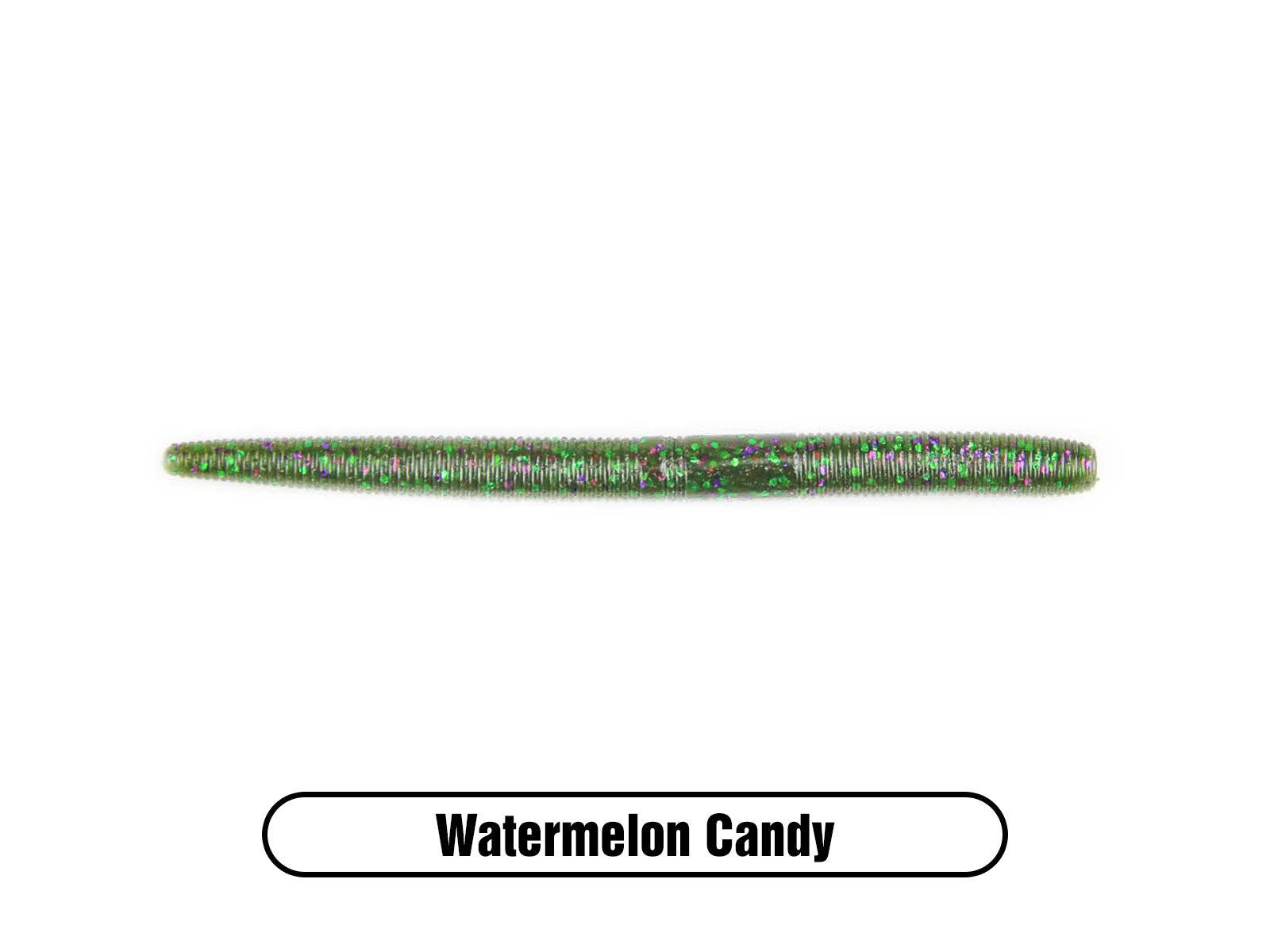Yum Lures 5 Dinger Black, Watermelon Pearl, Pack of 30, Soft