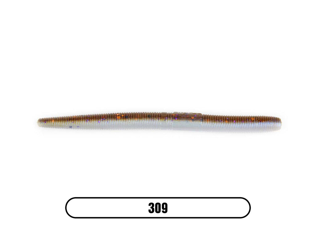 Soft Plastic Stick Worm Bait for Largemouth Bass Fishing, Smallmouth Bass and Walleye Fishing Lure