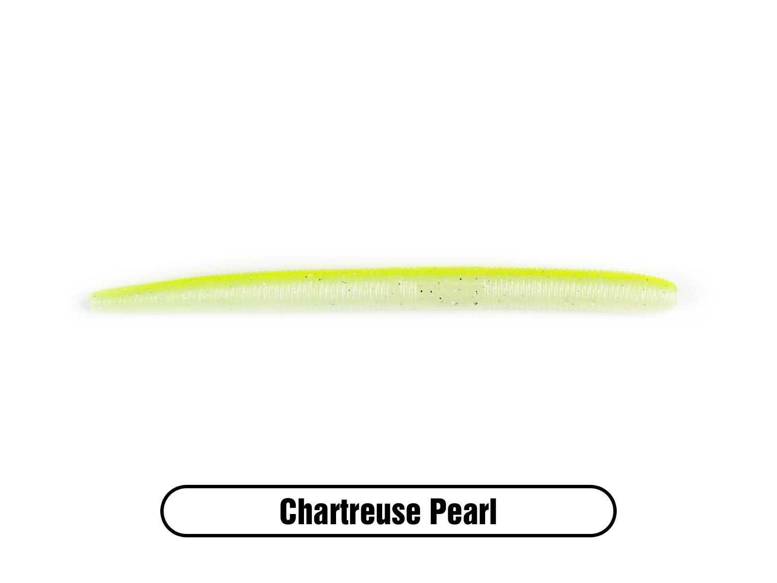 10 Inch worm soft plastic. Main body watermelon red Chartreuse tip