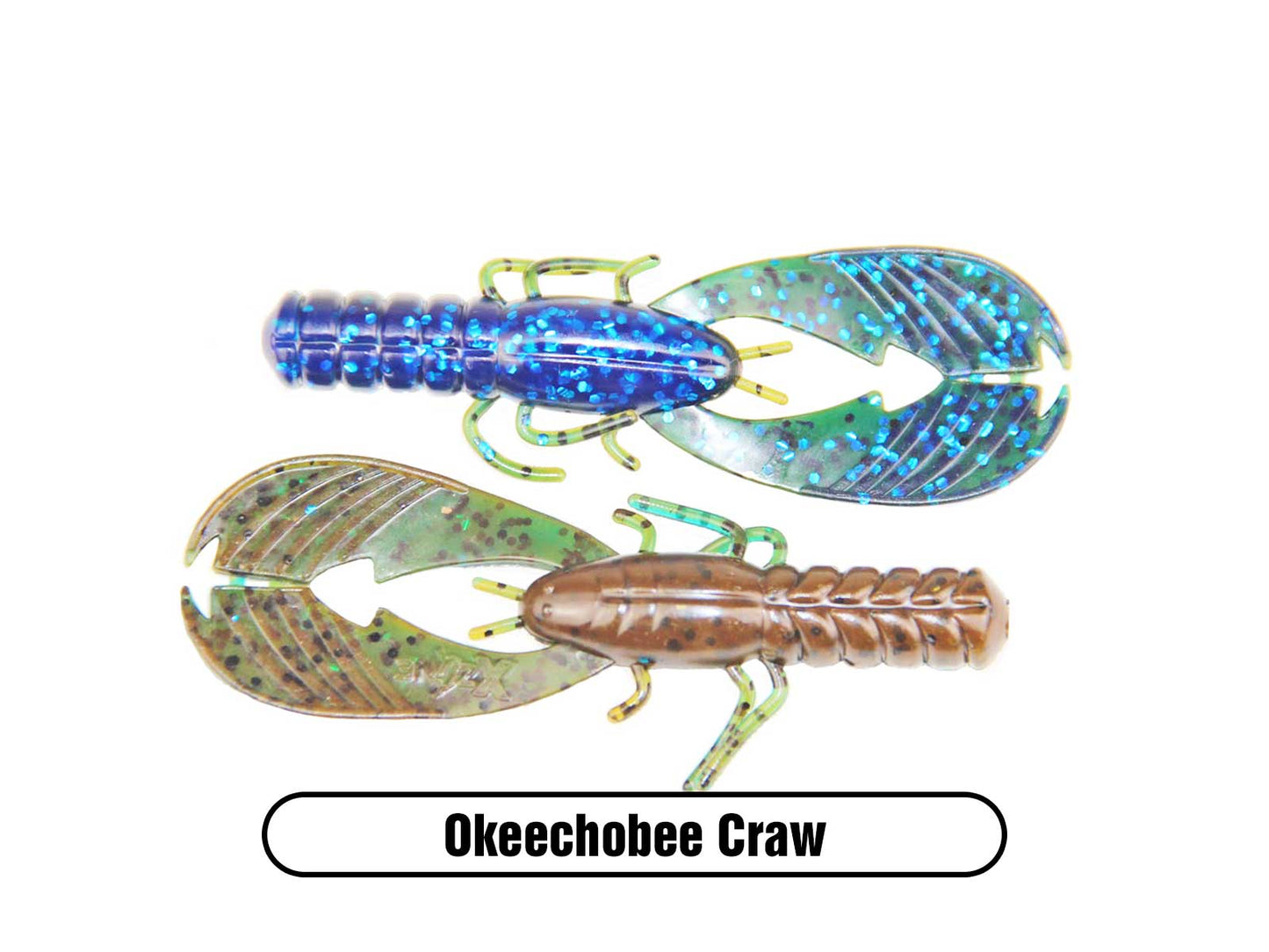 Soft Plastic Craw Bait for Largemouth Bass Fishing, Smallmouth Bass and Walleye Fishing Lure