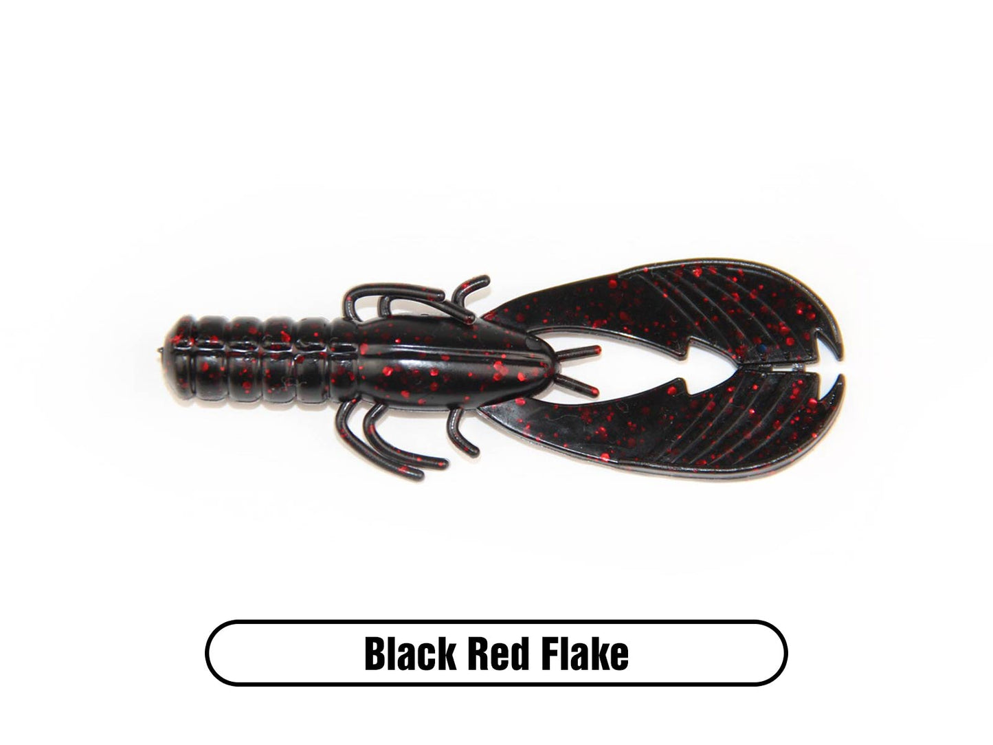Lawless Lures 5.25 5pc. Recoil Baits - Black Blue Flake