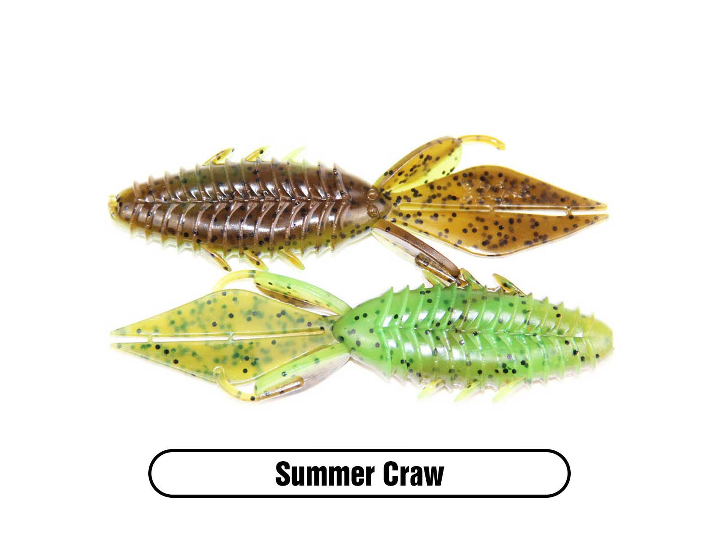 Soft Plastic Beaver Creature Bait for Largemouth Bass Fishing, Smallmouth Bass and Walleye Fishing Lure