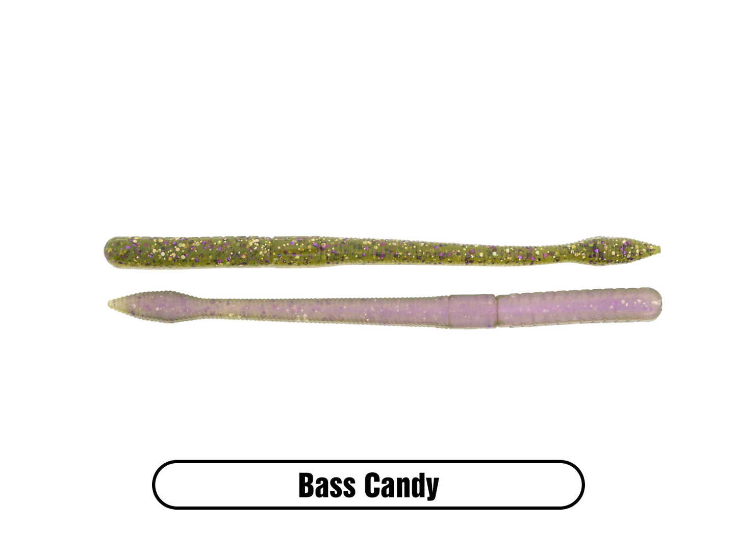 Soft Plastic Finesse Worm Bait for Largemouth Bass Fishing, Smallmouth Bass and Walleye Fishing Lure