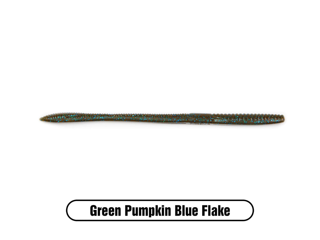 Soft Plastic Finesse Worm Bait for Largemouth Bass Fishing, Smallmouth Bass and Walleye Fishing Lure