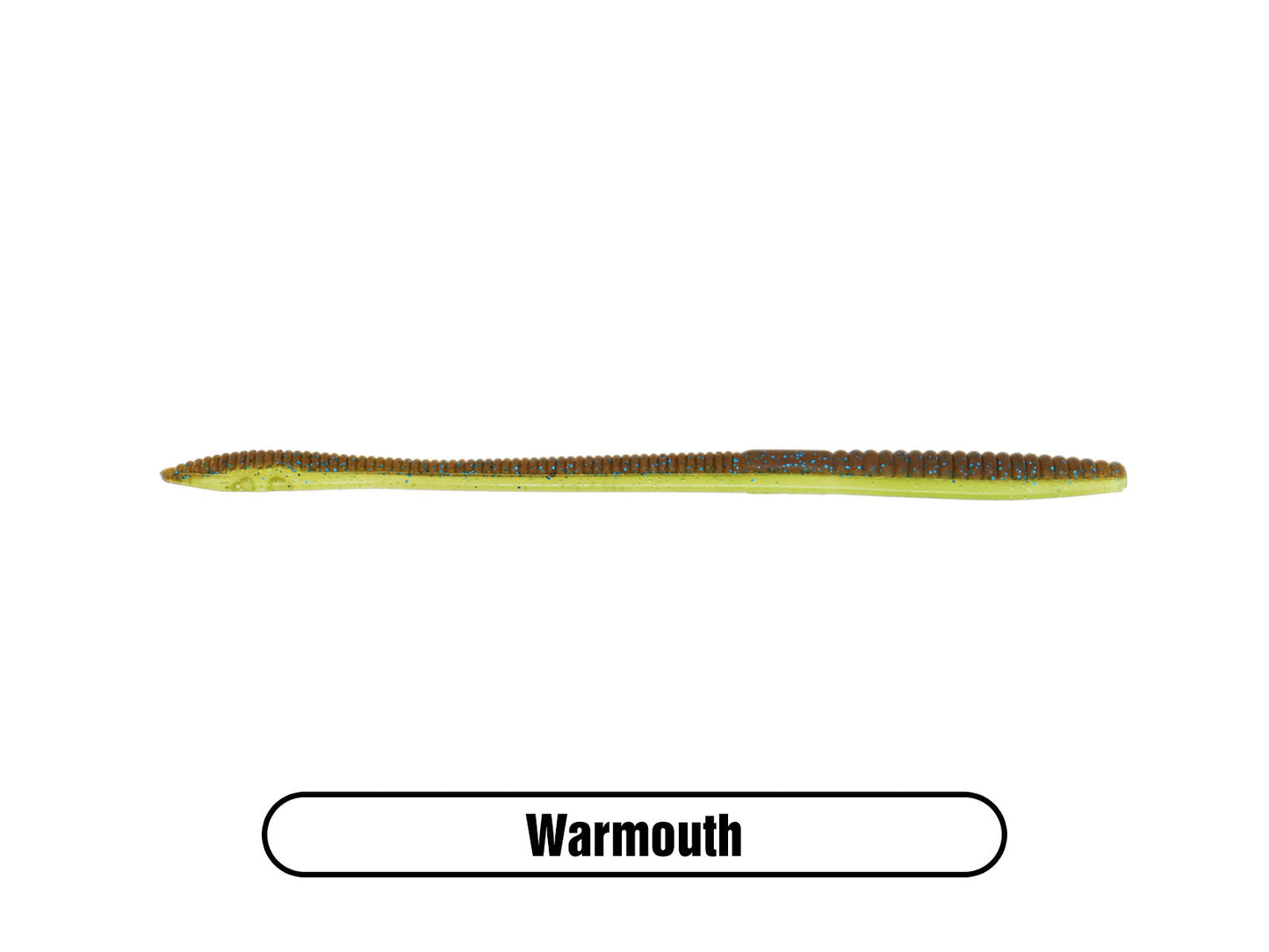 Soft Plastic Finesse Worm Bait for Largemouth Bass Fishing, Smallmouth Bass and Walleye Fishing Lure