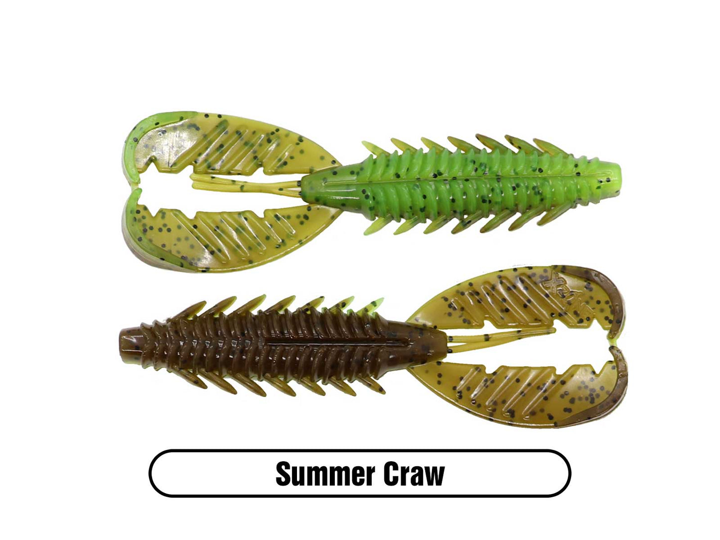 Soft Plastic Craw Bait for Largemouth Bass Fishing, Smallmouth Bass Fishing and Walleye Fishing Lure