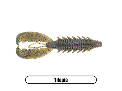 Soft Plastic Craw Bait for Largemouth Bass Fishing, Smallmouth Bass Fishing and Walleye Fishing Lure