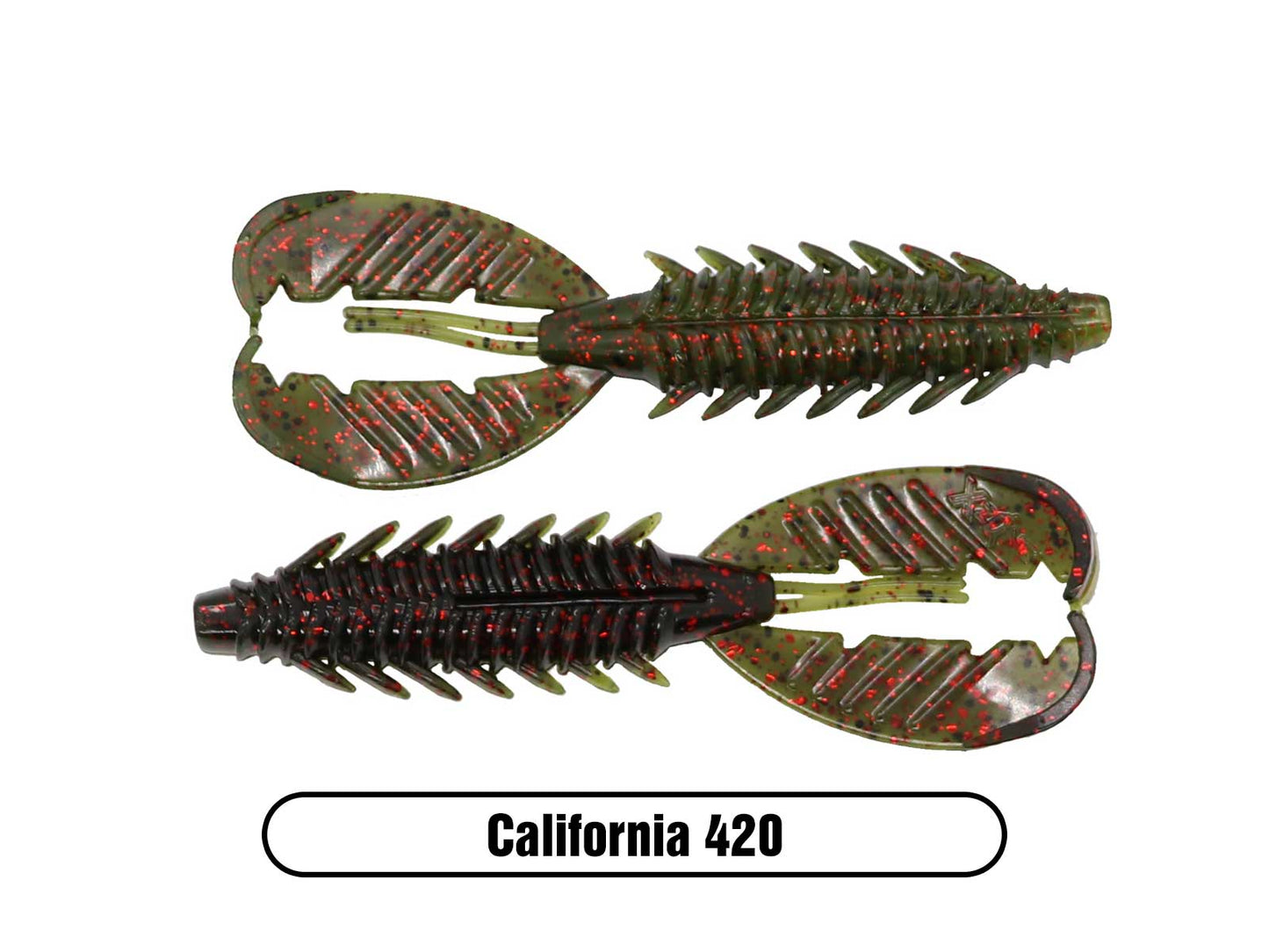 Soft Plastic Craw Bait for Largemouth Bass Fishing, Smallmouth Bass Fishing and Walleye Fishing Lure