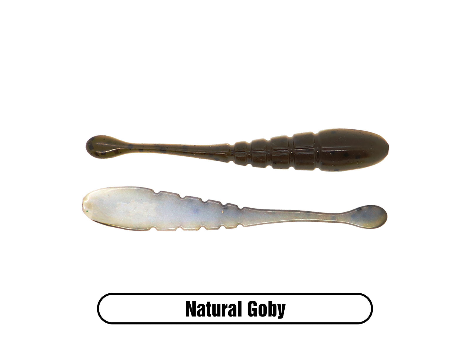 Soft Plastic Goby Drop Shot Bait for Largemouth Bass Fishing, Smallmouth Bass Fishing, Perch and Walleye Fishing Lure