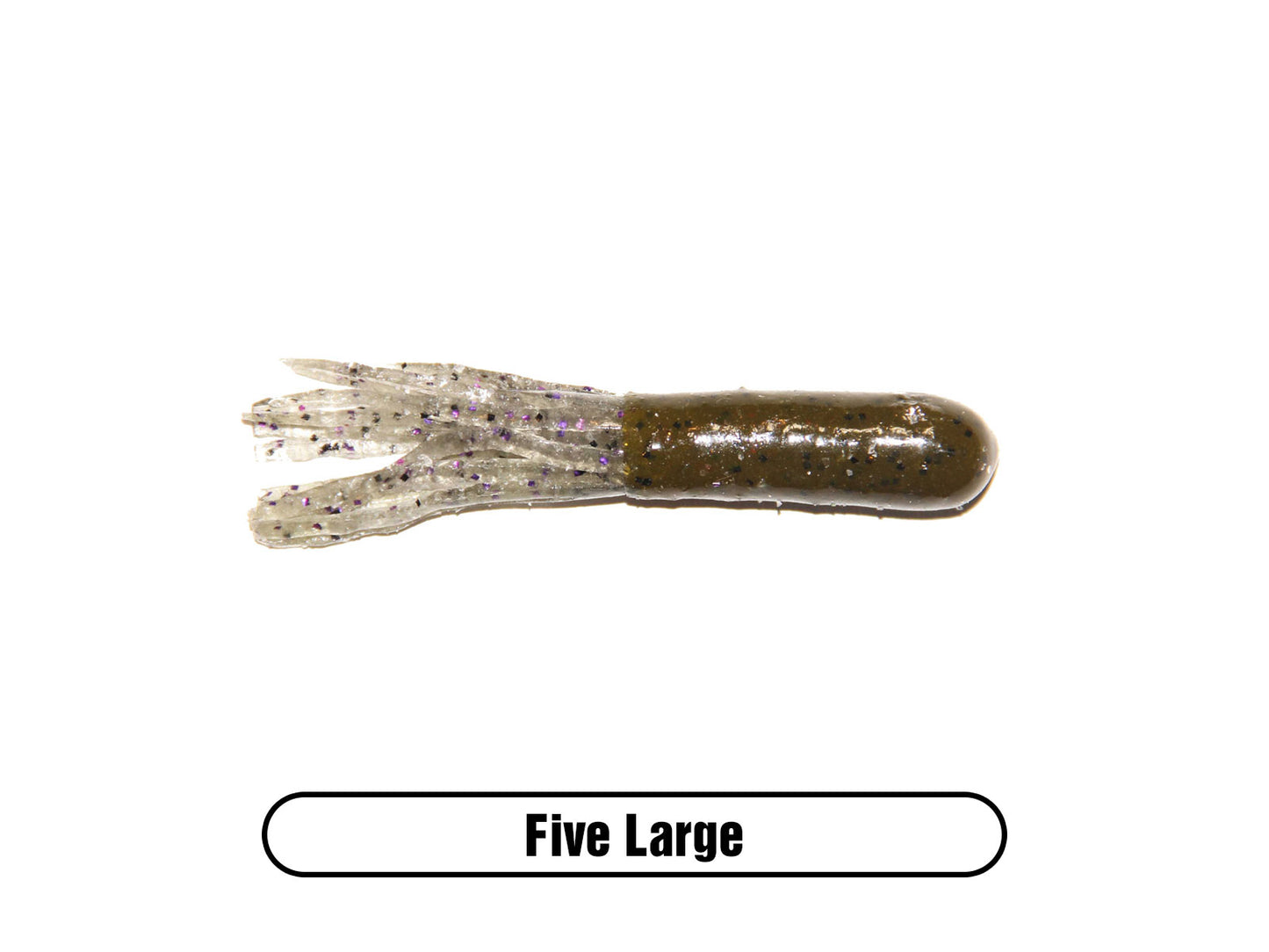 Soft Plastic Tube Bait for Largemouth Bass Fishing, Smallmouth Bass Fishing and Walleye Fishing Lure