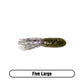 Soft Plastic Tube Bait for Largemouth Bass Fishing, Smallmouth Bass Fishing and Walleye Fishing Lure