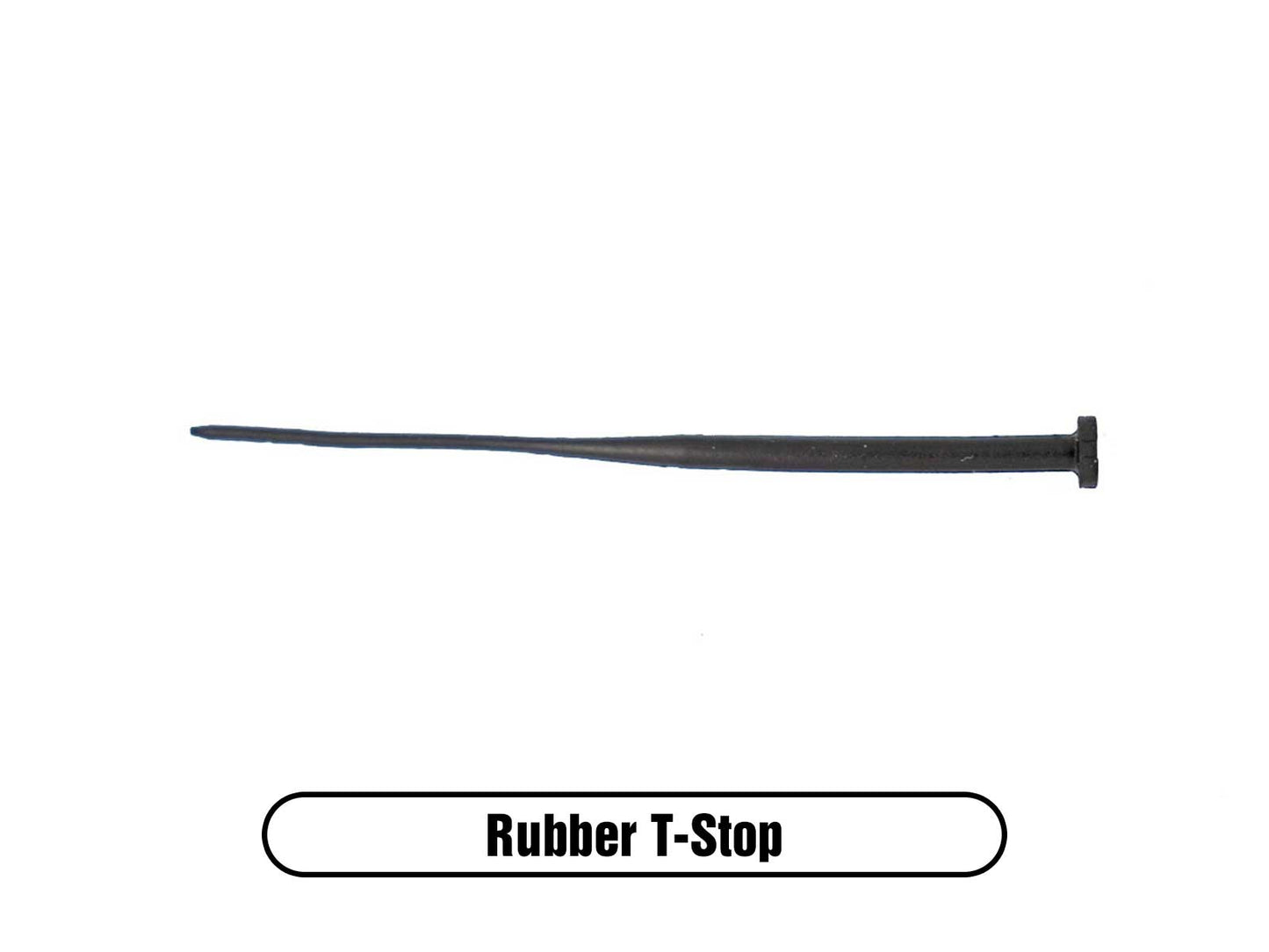 Rubber T-Stop for Largemouth Bass Fishing, Smallmouth Bass Fishing and Walleye Fishing Lure